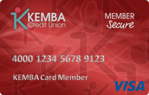 KEMBA Member Secure Visa Credit Card
