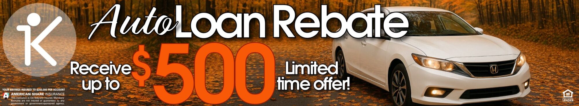 Auto Loan Rebate Promotion