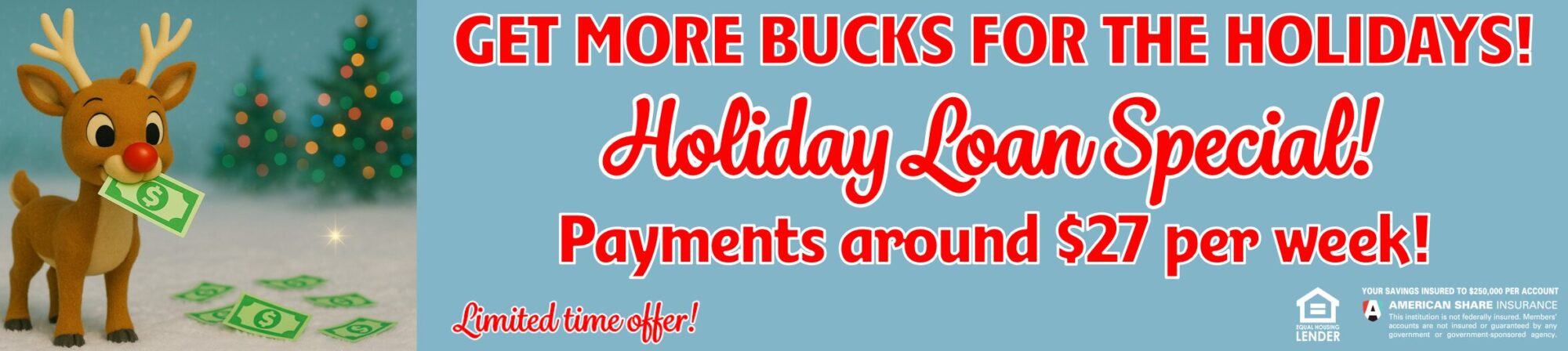 Holiday Loan Special