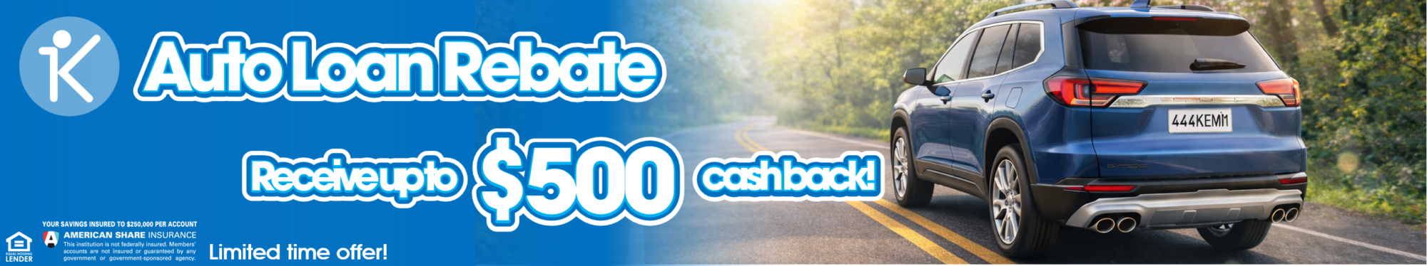 Auto Loan Rebate Offer